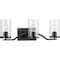 Progress Lighting Lassiter Collection Black Three-Light Bath P300258-031 - alternate 3